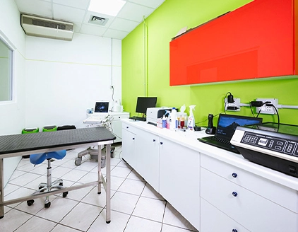 Laboratorio dettagli Centro Veterinario SOS Oberdan